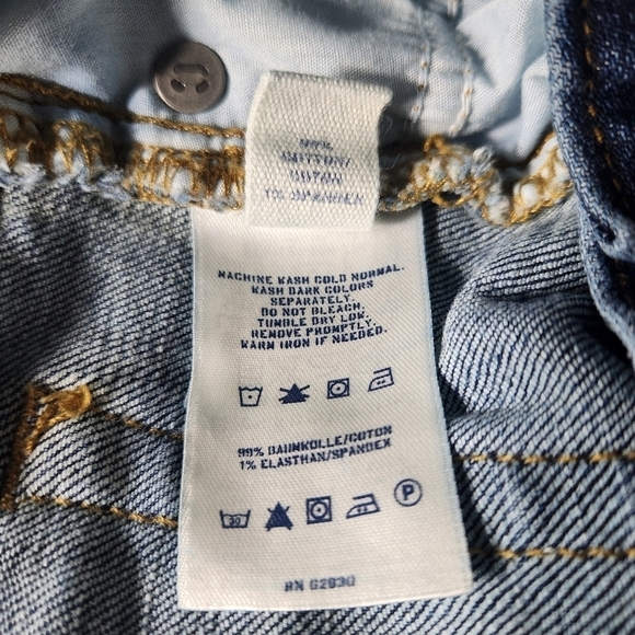 Lands End Womens Fit & Flare Medium Wash Blue Jeans-Size 16/33 - Picture 12 of 14